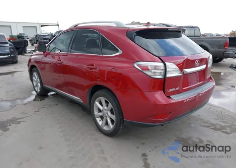 2010 Lexus Rx 350 z USA, uszkodzony, nr VIN 2T2ZK1BA2AC022579